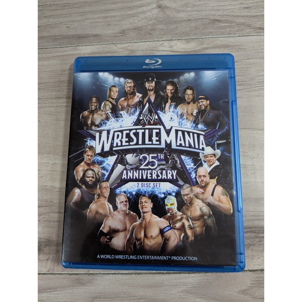 Wrestlemania XXV (Blu-ray Disc, 2009) New Sealed